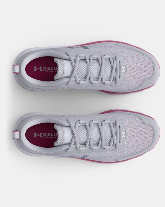 Women's UA Charged Assert 9 Iridescent Running Shoes, Gray, pdpMainDesktop image number 2